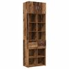 vidaXL Ormar sa policama Staro drvo 70 x 42,5 x 225 cm
