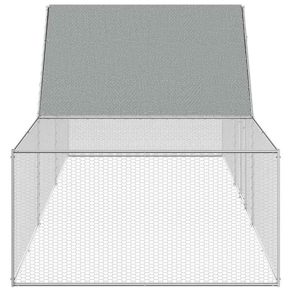 vidaXL Koko&scaron;injac od pocinčanog čelika 6 x 2 x 2 m