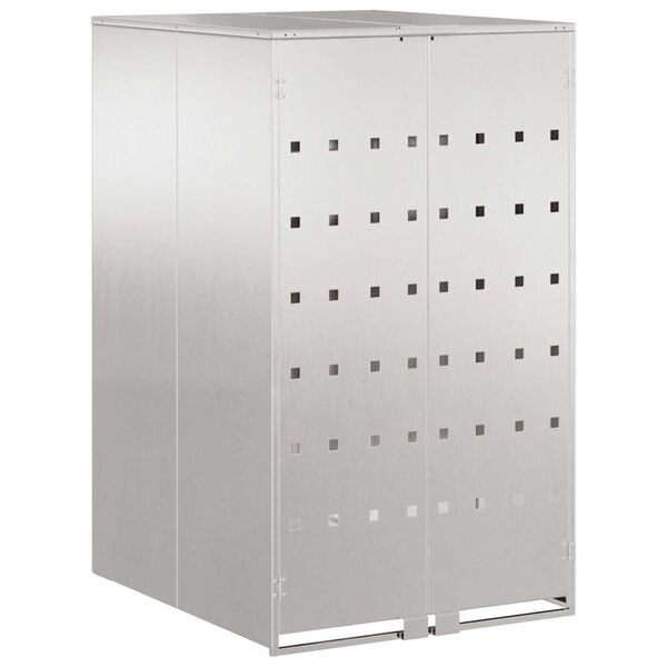 vidaXL Svačija kanta za otpad s poklopcem na plin za 240L kantu