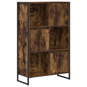 vidaXL Ormarić za knjige Dimljeni hrast 68 x 30 x 108 cm