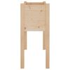 vidaXL Vrtne sadilice 2 kom 70 x 31 x 70 cm od masivne borovine