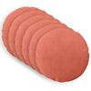 vidaXL Presvlaka za jastuk 6 pcs HEERLEN Crvena narančasta &Oslash; 30 cm