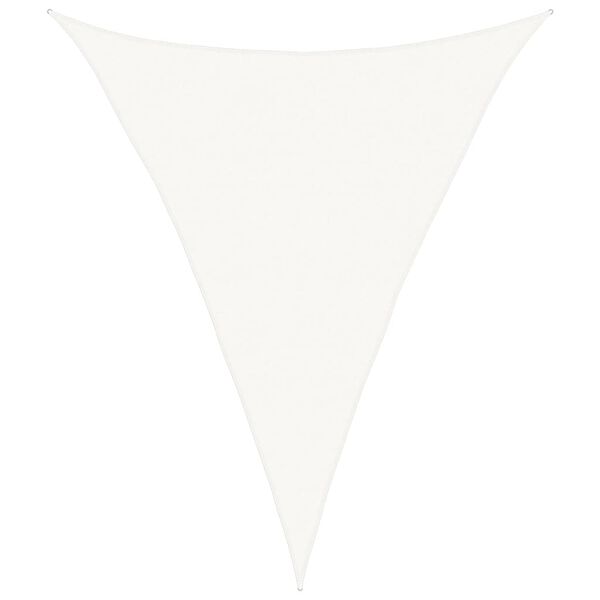 vidaXL Jedro za za&scaron;titu od sunca 160 g/m&sup2; bijelo 4 x 5 x 5 m HDPE