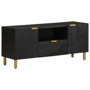 vidaXL TV ormarić crni 105 x 33 x 46 cm konstruirano drvo