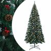 vidaXL Umjetno božićno drvce s nogom 500 cm 900 LED lampica