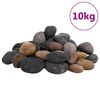 vidaXL Polirani kamenčići 10 kg raznobojni 5 - 8 cm