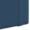 vidaXL Držeće uzglavlje Zidne Jednobojno Plava 110 x 55 x 5 cm tkanina