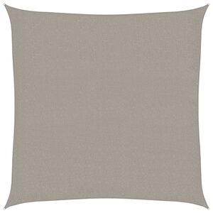 vidaXL Jedro protiv sunca 160 g/m&sup2; četvrtasto svjetlosivo 2 x 2 m HDPE
