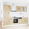 vidaXL Set kuhinjskih ormarića od 8 dijelova "Lucca" od hrasta Sonoma, inženjerski drvo