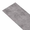 vidaXL Podne daske 18 pcs Cement smeđi 5,26 m&sup2; PVC