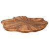 vidaXL Zdjela za voće JEPARA Teak smeđa &Oslash; 40 cm Masivna tikovina