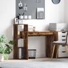 vidaXL Stol Dimljeni hrast 100 x 40 x 90 cm Konstruirano drvo