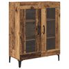 vidaXL Highboard Staro drvo 69,5 x 34 x 180 cm Konstruirano drvo