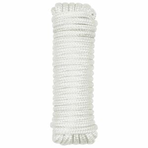 vidaXL Konopac za čamce 10 mm 6 m Bijela Poliester