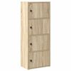 vidaXL Regal za knjige boja hrasta 40x24x102 cm od konstruiranog drva