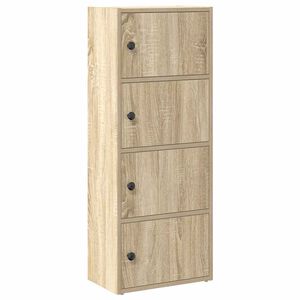 vidaXL Regal za knjige boja hrasta 40x24x102 cm od konstruiranog drva