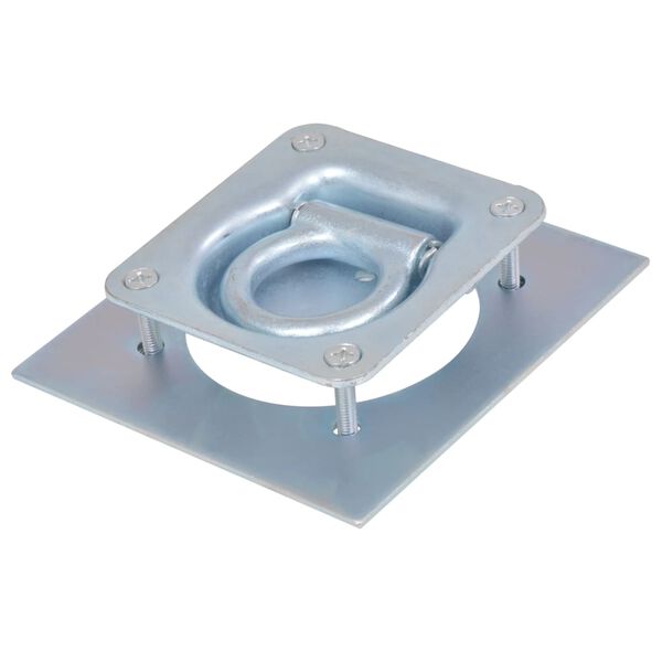 vidaXL Obruči za Vezanje Tereta za Prikolicu 8 kom Pocinčani Čelik 2000 kg