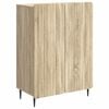 vidaXL Kreveta Hrast sonoma 66 x 34,5 x 92 cm Konstruirano drvo