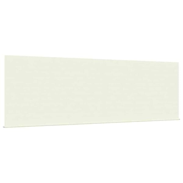 vidaXL Skrovita tenda Krema 400 &times; 300 cm Poliester i aluminij