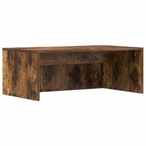 vidaXL Stol za zid Dimljeni hrast Konstruirano drvo 80 x 45 x 30 cm