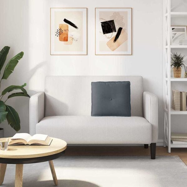 vidaXL Jastuk za leđa Tamno siva 50 x 45 cm Kordura tekstil