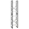 vidaXL Police za pohranu bijele 60 x 30 x 210 cm od masivne borovine