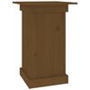 vidaXL Stalak za cvijeće boja meda 40 x 40 x 60 cm od masivne borovine