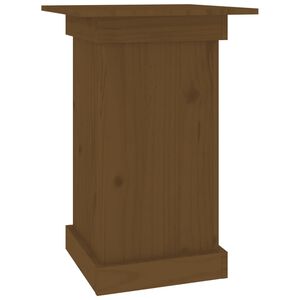 vidaXL Stalak za cvijeće boja meda 40 x 40 x 60 cm od masivne borovine