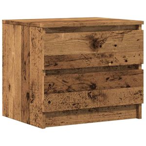 vidaXL Noćni ormarić Old Wood 50x40x43,5