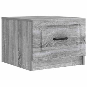vidaXL Kava Stol Siva sonoma 49 x 50 x 37 cm Konstruirano drvo