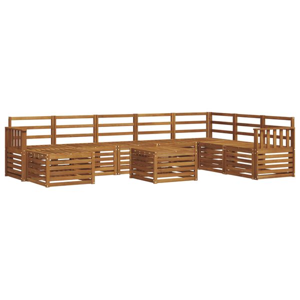 vidaXL Setovi sofa Prirodna Čvrsto drvo akacije