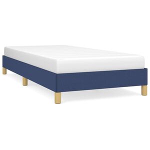 vidaXL Okvir za krevet bez madraca plava 80x200cm od tkanine