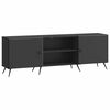 vidaXL TV ormar 150 x 31 x 50 cm Crna Konstruirano drvo