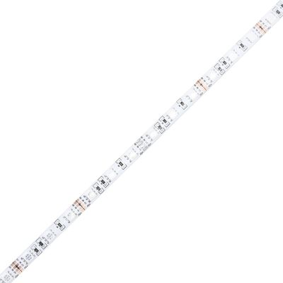 vidaXL Noćni ormarić s LED svjetlima bijeli 70 x 36 x 40,5 cm