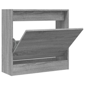 vidaXL Ormarić za cipele boja hrasta 60x21x57 cm konstruirano drvo
