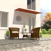 vidaXL Tenda na uvlačenje 300 x 150 cm narančasto-smeđa