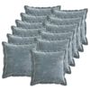 vidaXL Presvlaka za jastuk 12 pcs HOUTEN Svjetloplava 40 x 40 cm