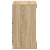 vidaXL Komoda s LED svjetlima boja hrasta sonome 60,5x37x67 cm