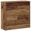 vidaXL Ormar za cipele 60 x 21 x 57 cm Konstruirano drvo Staro drvo
