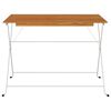 vidaXL Sklopivi bistro stol 100 x 54 x 71 cm od drva bagrema i čelika