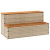 vidaXL Stepenica za hidromasažnu kadu bež 100x50x50,5 cm