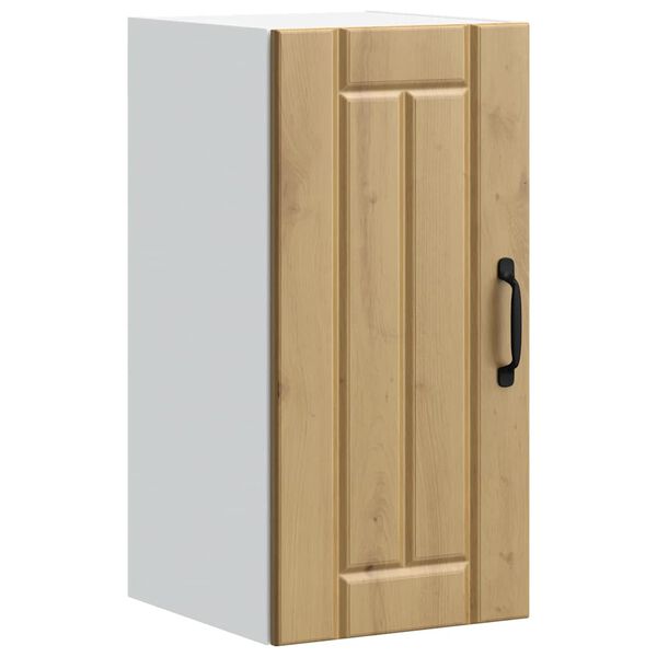 vidaXL Kuhinjski zidni ormarić Lucca boja hrasta konstruirano drvo