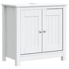 vidaXL Kupaonski ormarić za umivaonik BERG bijeli 60x34x59 cm borovina