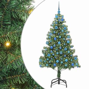 vidaXL Božićno drvce Zelena 180 cm PVC