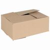 vidaXL Preklopna kutija 50 kom. Prirodna 25 x 17,5 x 10 cm Karton