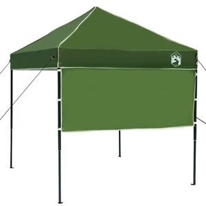 vidaXL &Scaron;ator s nadstre&scaron;nicom 194 x 194 x 251 cm Zelena Tkanina