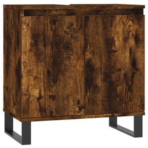 vidaXL Kupaonski ormarić boja hrasta 58 x 33 x 60 cm konstruirano drvo