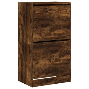 vidaXL Ormarić za cipele s 2 ladice boja hrasta 60 x 42 x 108 cm