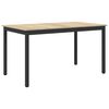 vidaXL Blagovaonski stolovi 140 x 80 x 75 cm METAL