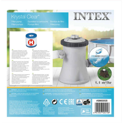 Intex filtarska crpka s uloškom 1250 L/h 28602GS